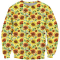 3D All Over Printing Sunflower Shirt-Apparel-Phaethon-Sweatshirt-S-Vibe Cosy™
