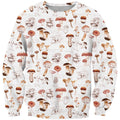 3D All Over Printing Cute Pink Mushroom Shirt-Apparel-Phaethon-Sweatshirt-S-Vibe Cosy™