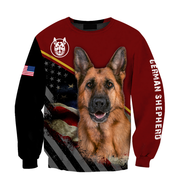 German shepherd 3d hoodie shirt for men and women TR2410202