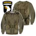 3D All Over Printed WW2 Paratroopers Uniform-Apparel-HP Arts-Sweatshirt-S-Vibe Cosy™