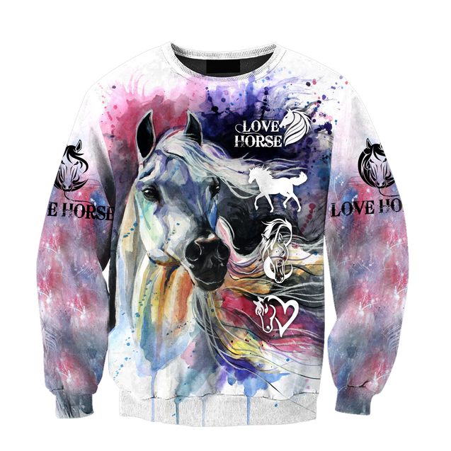 Beautiful Horse 3D All Over Printed Hoodie For Men And Women TR1411204