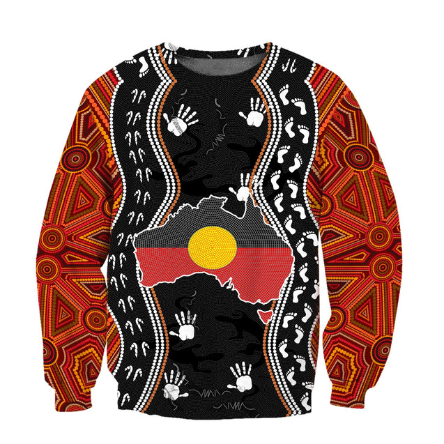 Aboriginal Australia Indigenous Map Shirt for Men and Women