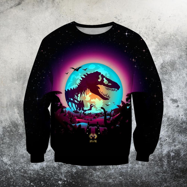 3D All Over Printed Jurassic Park-Apparel-HP Arts-Sweatshirt-S-Vibe Cosy™