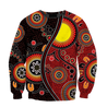 Aboriginal Australia Flag Dot Painting Art Shirt For Men And Women