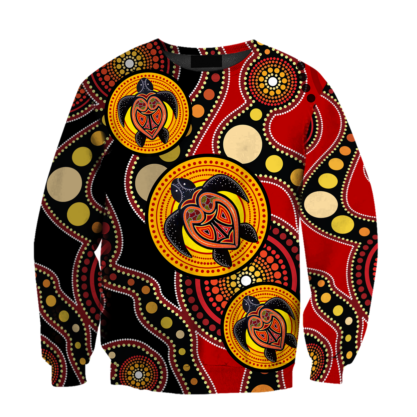 Aboriginal Australia Indigenous Turtles Painting Art shirts for men and women TR2606202S