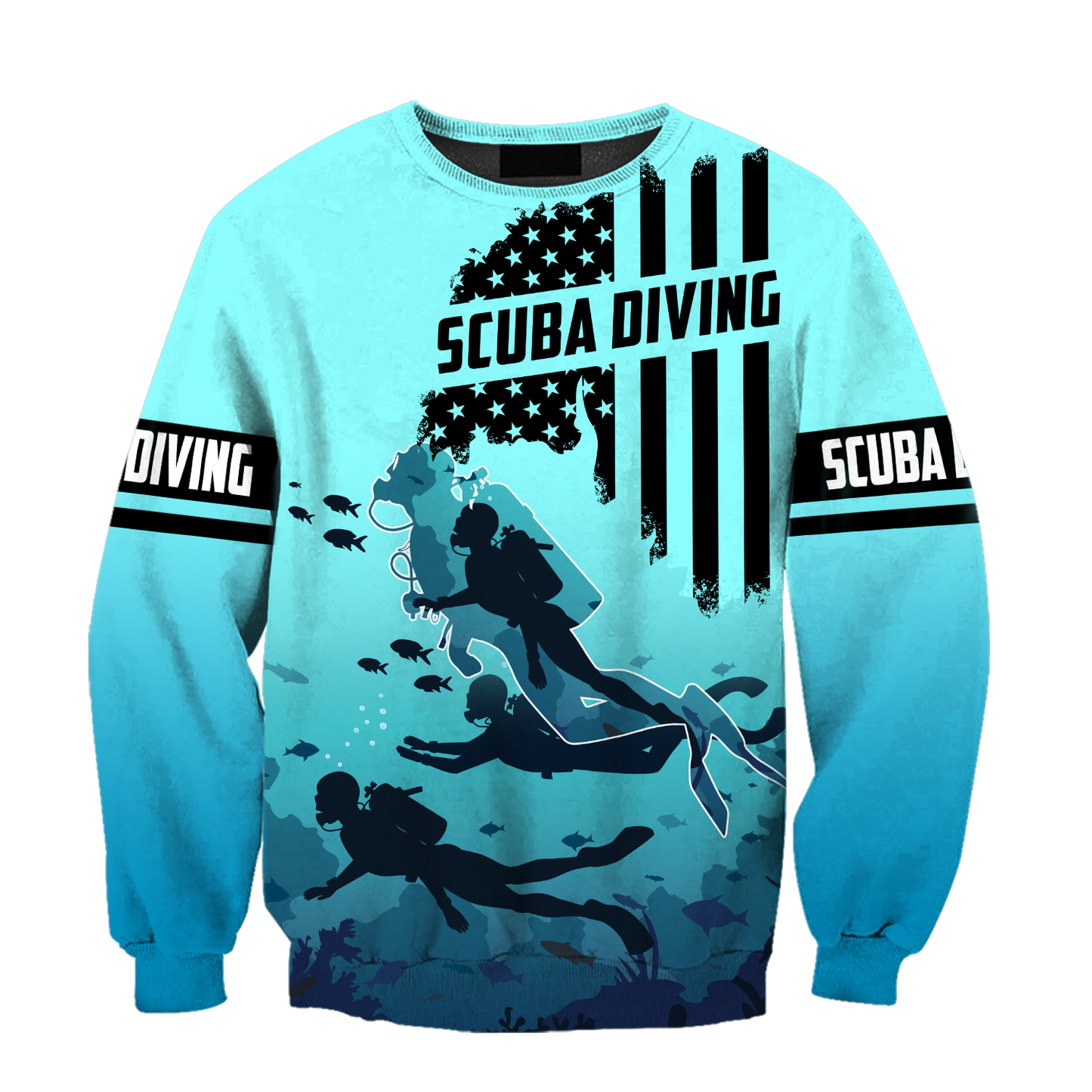 America Scuba Diving Unisex Shirts