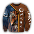 Love Horse 3D All Over Printed Shirts TR0705203-Apparel-MP-Sweatshirts-S-Vibe Cosy™