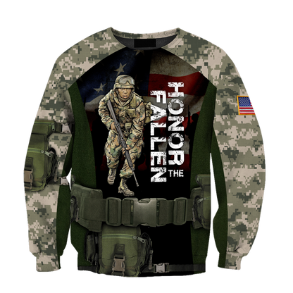 Honor The Fallen 3D All Over Printed Shirts For Men and Women TRPT1610203