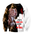 Premium God Sent Me My Pit Bull Unisex Shirts DL1006206