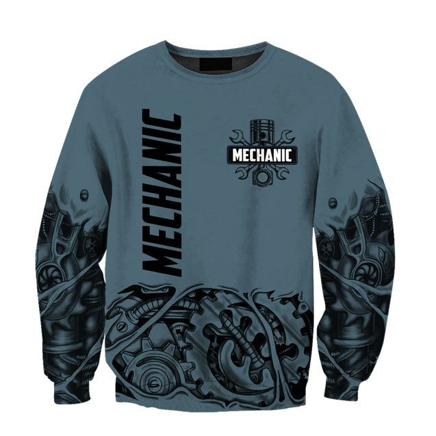 Mechanic 3D All Over Printed Hoodie For Men and Women TN16092002