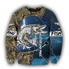 HC Northern Pike Fishing Shirts for Men and Women - Blue TR201102 - Amaze Style™-Apparel