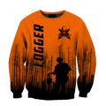 Premium Logger Man Orange Unisex Shirts DL20052017