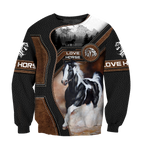 American Paint Horse3D All Over Printed Shirts-Apparel-TA-Sweatshirts-S-Vibe Cosy™
