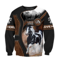 American Paint Horse3D All Over Printed Shirts-Apparel-TA-Sweatshirts-S-Vibe Cosy™