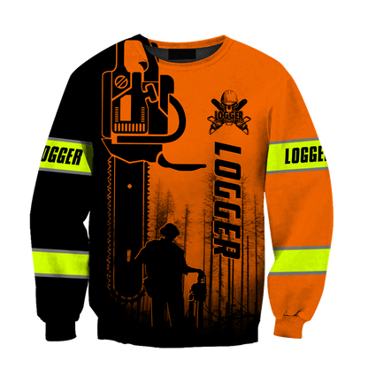 Premium Logger Man Orange Unisex Shirts DL20103205