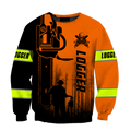 Premium Logger Man Orange Unisex Shirts DL20103205