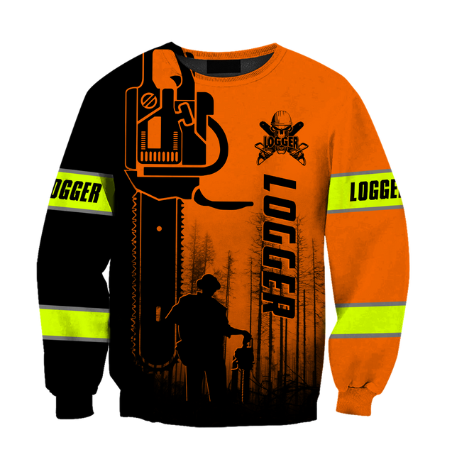 Premium Logger Man Orange Unisex Shirts DL20103205