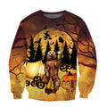Beautiful All Over Printed Halloween Camping Bear Hoodie NTN08172001-MEI