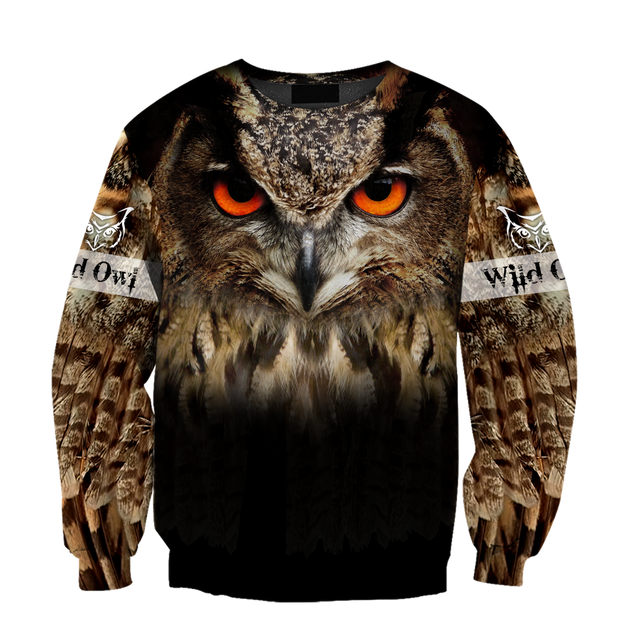 Beautiful All Over Printed Owl Hoodie TR2408201-MEI