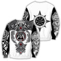 All Over Printed Viking Tattoo Shirts-Apparel-HP Arts-SweatShirt-S-Vibe Cosy™