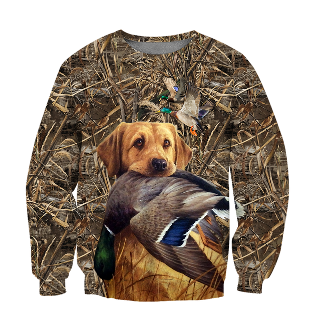 Mallard Duck Hunting 3D All Over Printed Shirts for Men and Women AM281001-Apparel-TT-Sweatshirts-S-Vibe Cosy™