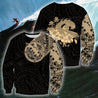 Polynesian Surfing Tattoo Style-Apparel-HP Arts-Vibe Cosy™