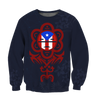 Puerto Rico Sol Taino All Over Print Shirts And Short NTN06202001-Apparel-TQH-SweatShirts-S-Vibe Cosy™