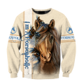 I'm A Horseaholic 3D All Over Printed Shirts TA10032002