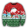 HC Christmas Santa Fishing YOLO - Greenred TR131103 - Amaze Style™-Apparel