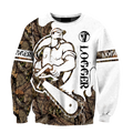 Logger Man Tattoo Camo Unisex Shirts TRST1010201