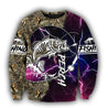 Perch Fishing huk up all Printing Shirts for men and women Trippy TR021203 - Amaze Style™-Apparel