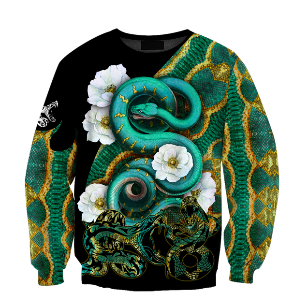 Snake 3D All Over Printed Unisex Shirt