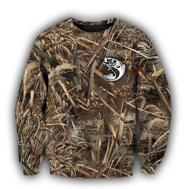 Fishing full Camo water all over shirts For Men and Women TR281201 - Amaze Style™-Apparel