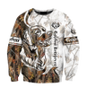 Deer Hunting Golden Retriever Tatoo Camo 3D All Over Print  Hoodie TR1708202