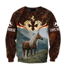 Love Horse 3D All Over Printed Shirts  Hoodie MP09082001S1