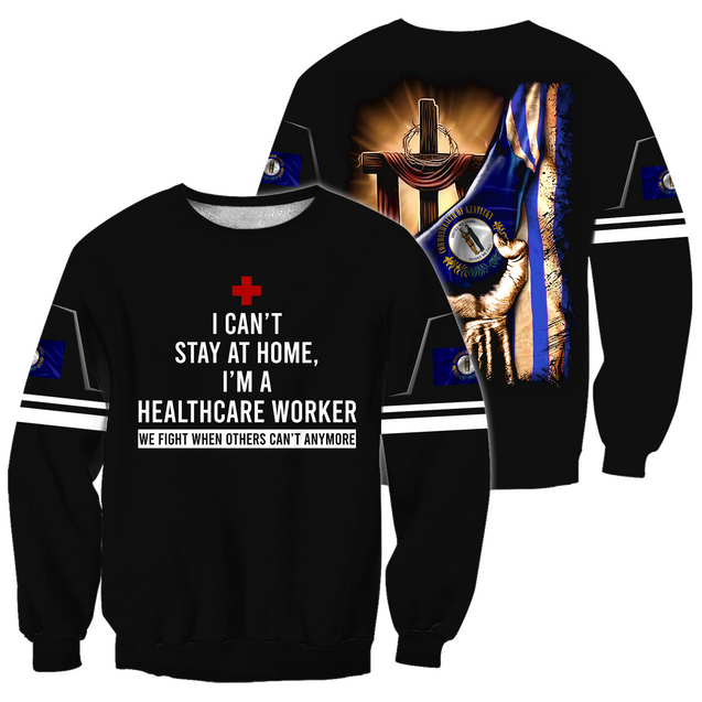 Healthcare worker Kentucky 3d hoodie shirt for men and women HAC040404-Apparel-HG-Sweater-S-Vibe Cosy™