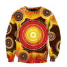 Aboriginal Indigenous Circle Dot Painting Shirt For Men And Women