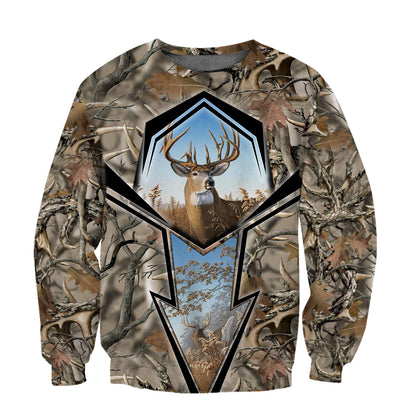 Deer Hunting 3D All Over Printed Shirts For Men LAM
