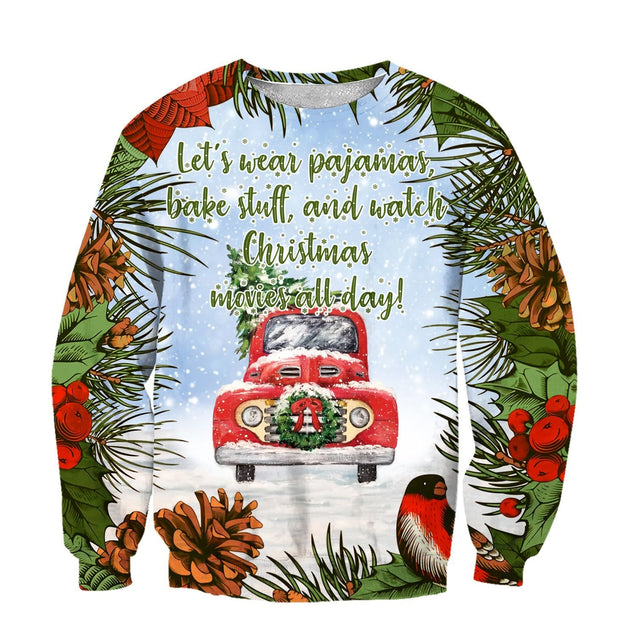 Beautiful 3D body ugly sweater HAC23 HG15101-Apparel-HG-Sweatshirt-S-Vibe Cosy™