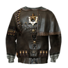 3D All Over Printed Cowboy Armor Hoodie Shirts MP260203-Apparel-MP-Hoodie-S-Vibe Cosy™