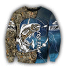 Cod fishing Sport Camo Tattoos 3d all over shirt for men and women TR120302 - Amaze Style™-Apparel