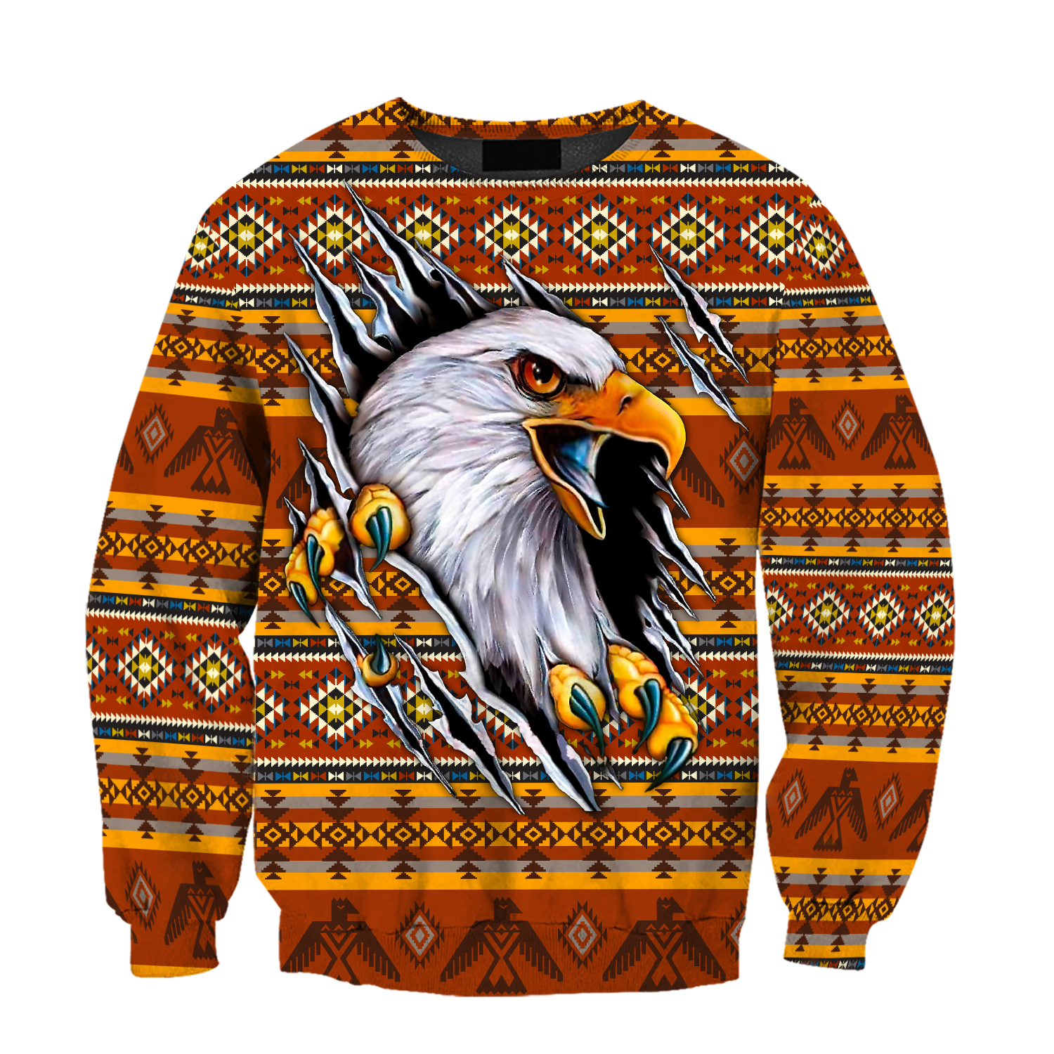 Eagle Native American Hoodie 3D All Over Printed Shirts TR0409202-LAM