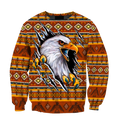 Eagle Native American Hoodie 3D All Over Printed Shirts TR0409202-LAM