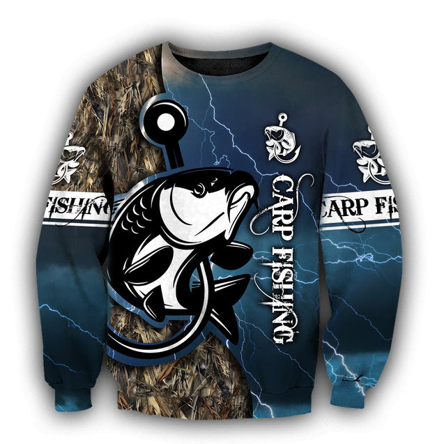 HC Best Carp fishing shirt - blue version TR111103 - Amaze Style™-Apparel