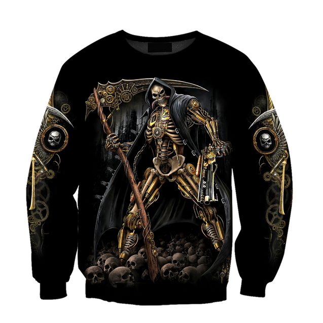 Grim reaper 3D All Over Printed Shirts and short for Men and Women PL