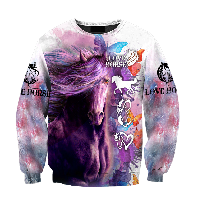 Beautiful Horse 3D All Over Printed Hoodie For Men And Women TR1411205