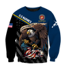 US Veteran Marine Corps 3d all over printed shirts for men and women TR3005201S-Apparel-Huyencass-Sweat Shirt-S-Vibe Cosy™