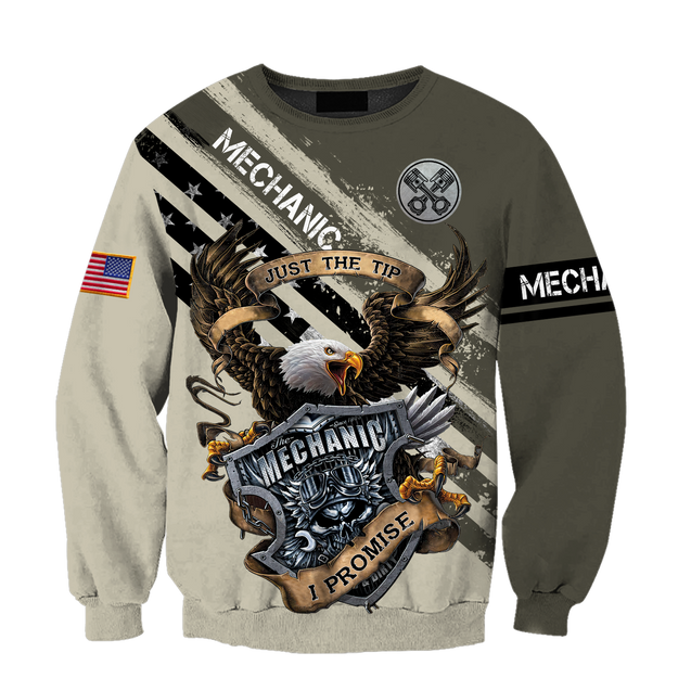 Mechanic All Over Printed Hoodie For Men and Women TR1710206