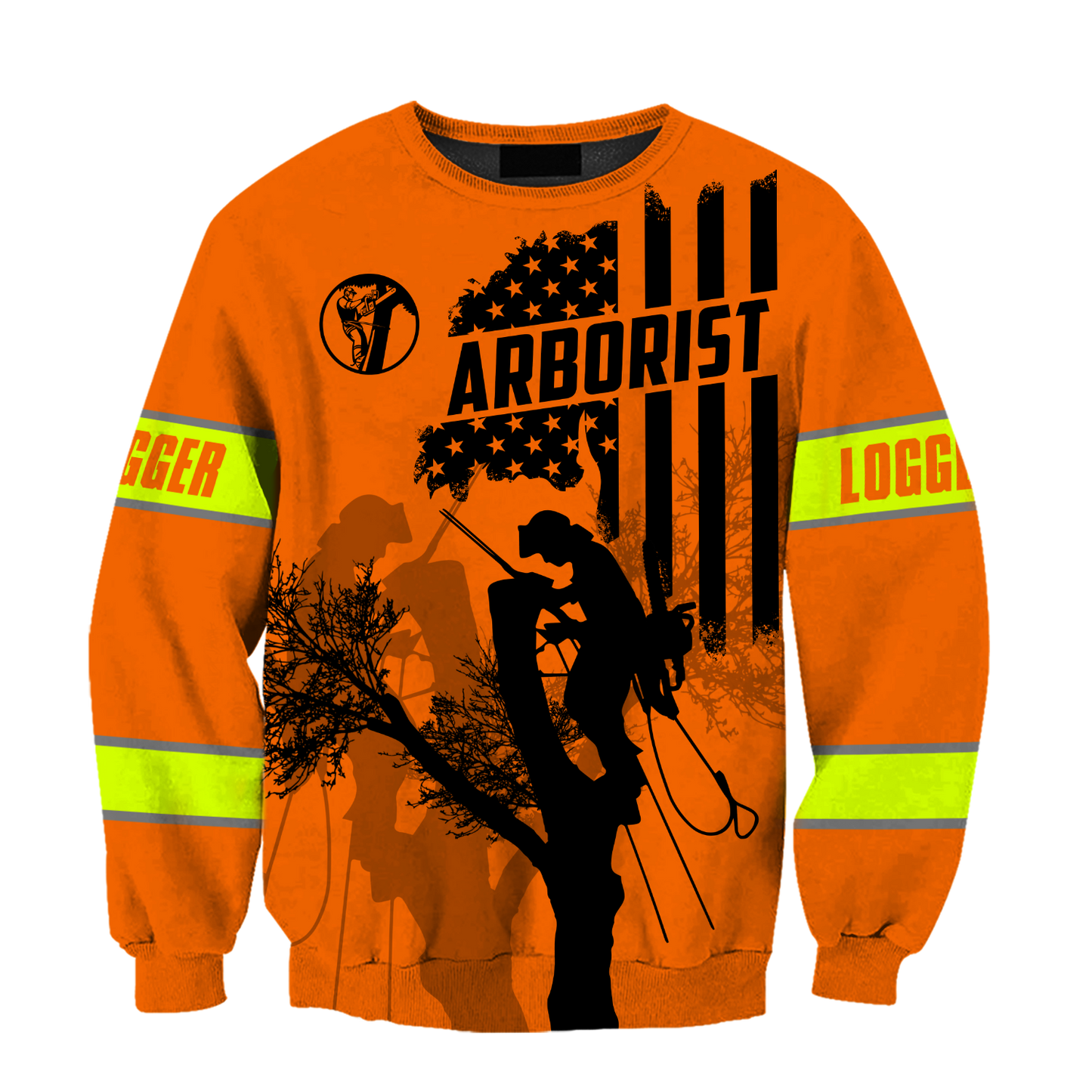 America Logger Man Orange Unisex Shirts TR0910205