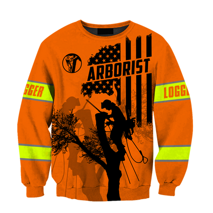 America Logger Man Orange Unisex Shirts TR0910205